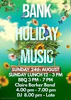 SUNDAY MUSIC 4 - 7PM
DJ 8 - TILL LATE